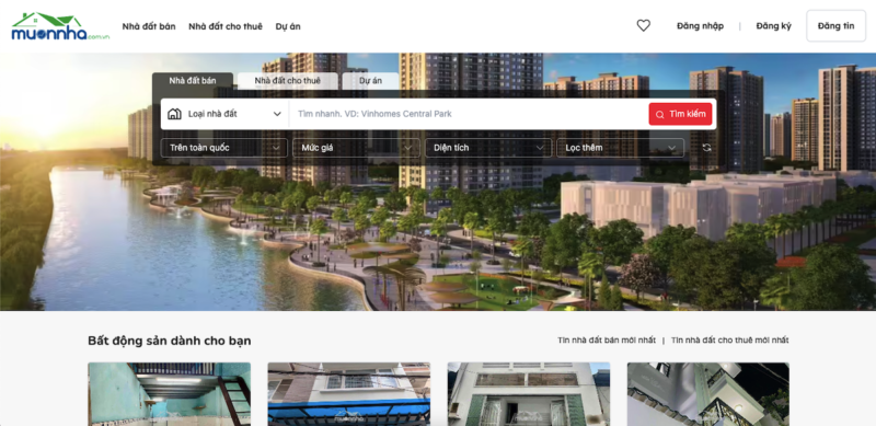 Khám Phá Thị Trường Nhà Đất Cùng Muonnha.com.vn